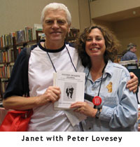 Janet A. Rudolph with Peter Lovesey